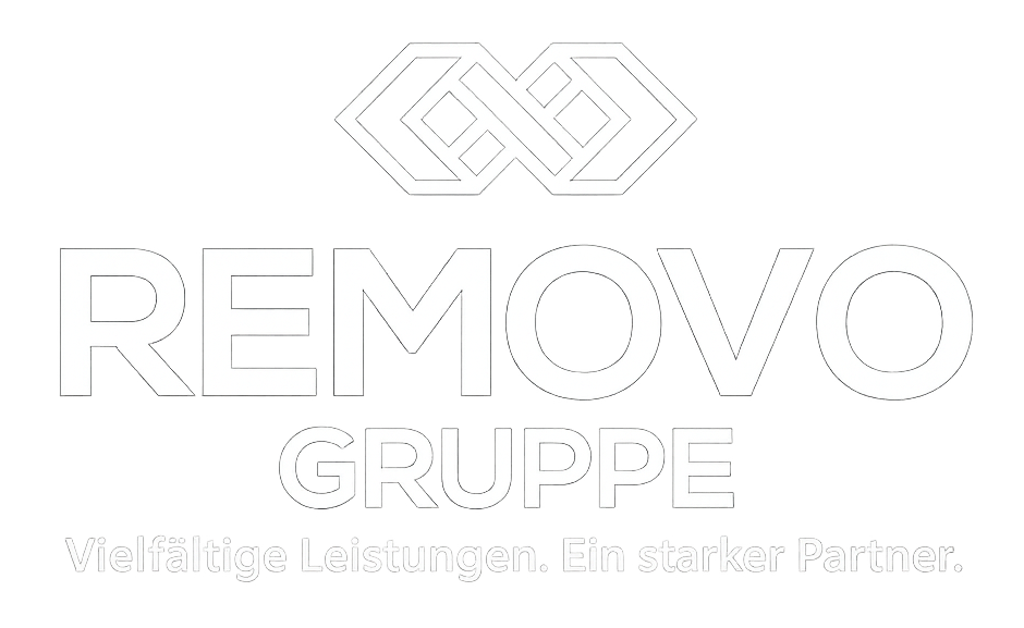 Removo gruppe white logo